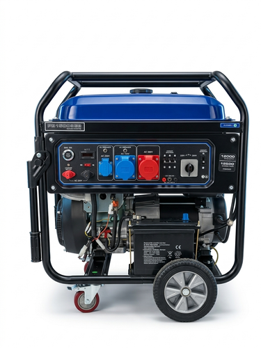 موتور برق ZS Power مدل PB15003EB بنزینی سه فاز و تک فاز ۱۲.۵ کیلووات ریموتی و استارتی